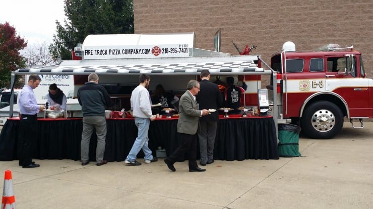 Fire Truck Pizza