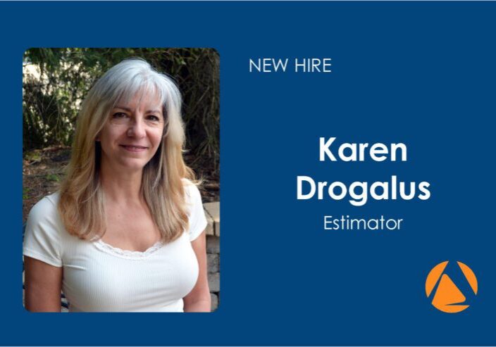 Karen Drogalus, one of two new estimators to join the team in Cleveland Ohio.